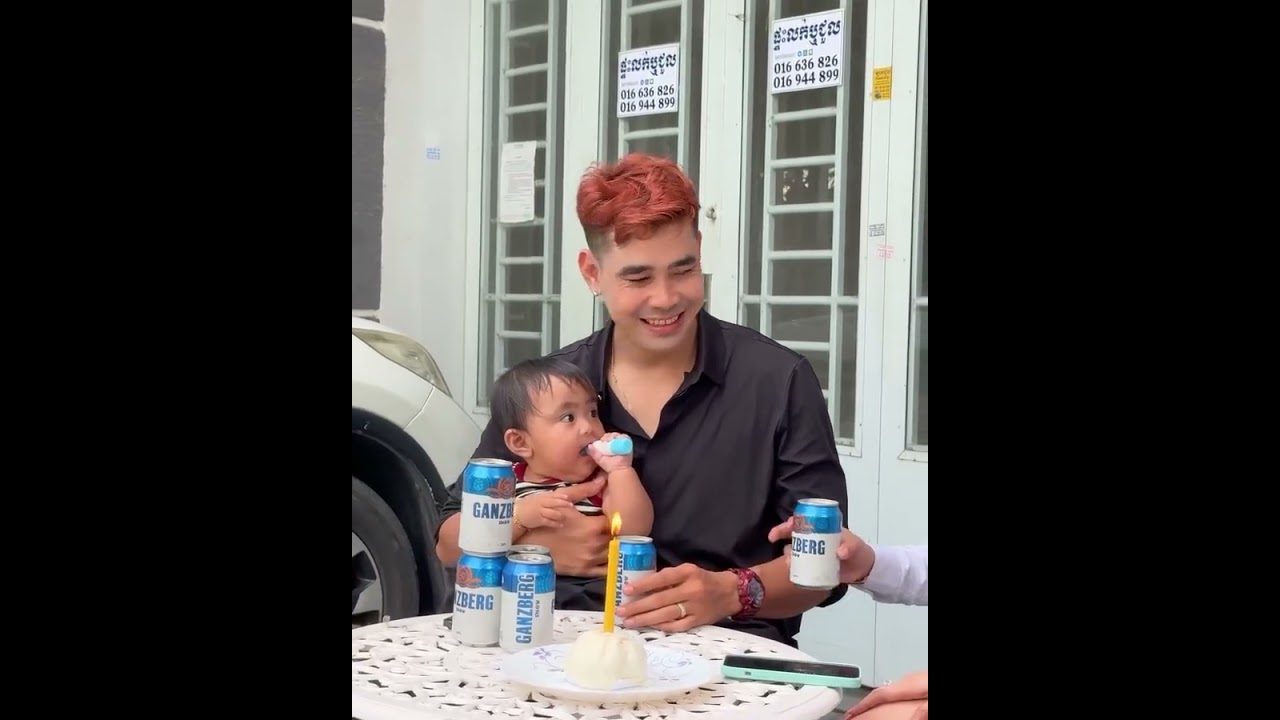 កូនតាមកុំអោយទៅដើរផឹក 🤣