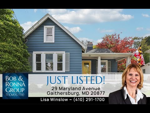 29 Maryland Avenue, Gaithersburg, MD home video tour