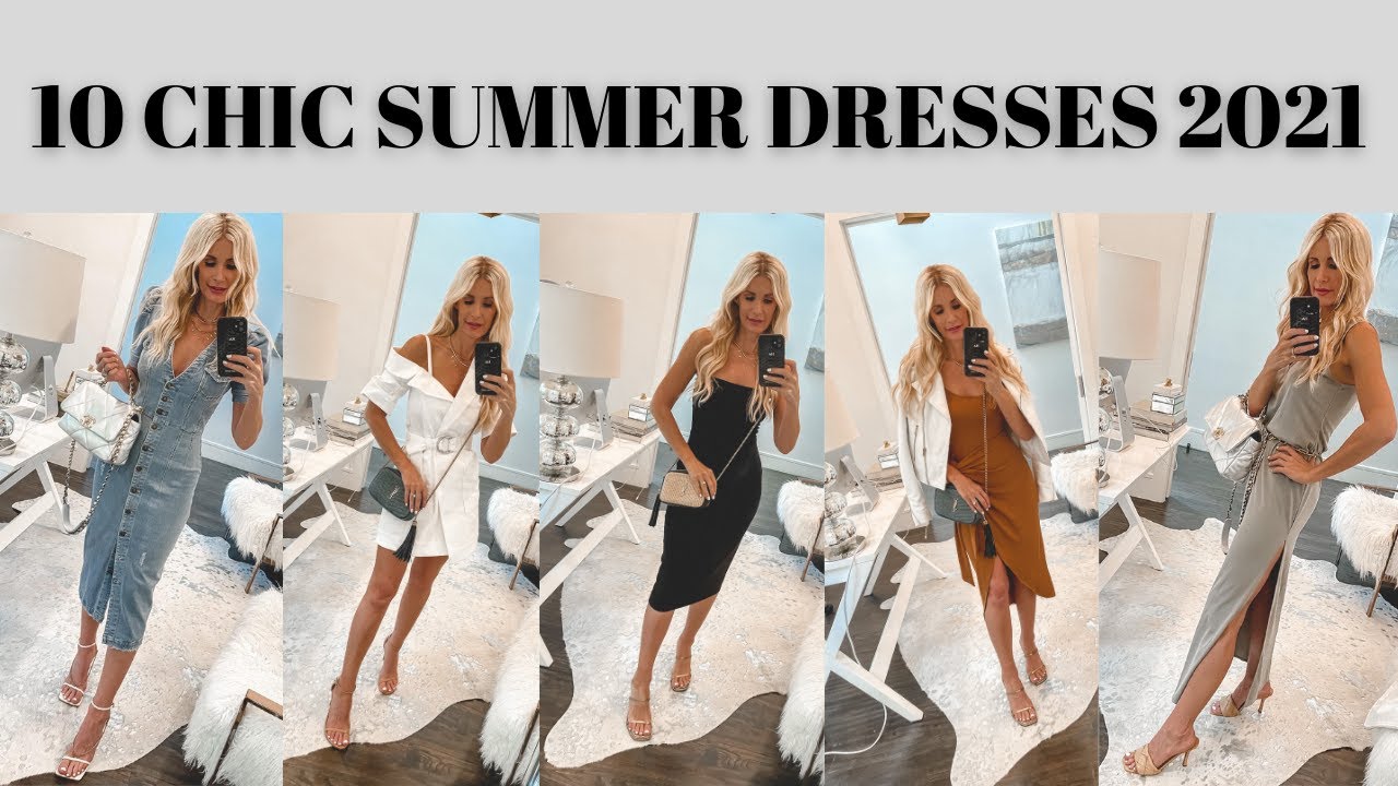 10 Effortlessly Chic Summer Dresses 2021 | Fashion Over 40