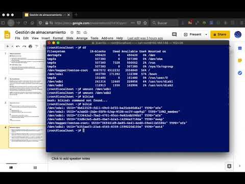 Volúmenes físicos (PV) - RedHat / Rocky Linux / Alma Linux / Oracle Linux / CentOS