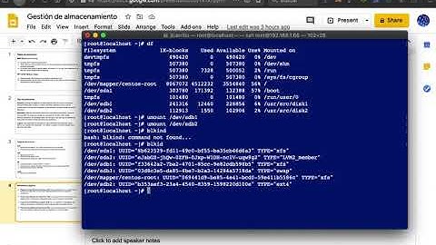 Volúmenes físicos (PV) - RedHat / Rocky Linux / Alma Linux / Oracle Linux / CentOS
