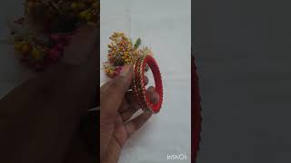 silk thread bangles #morning flute # bangles # accessories