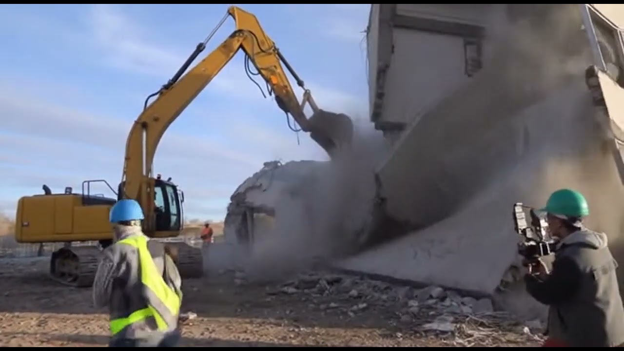 Demolition Fails! Massive Wall Collapses Towards Onlookers