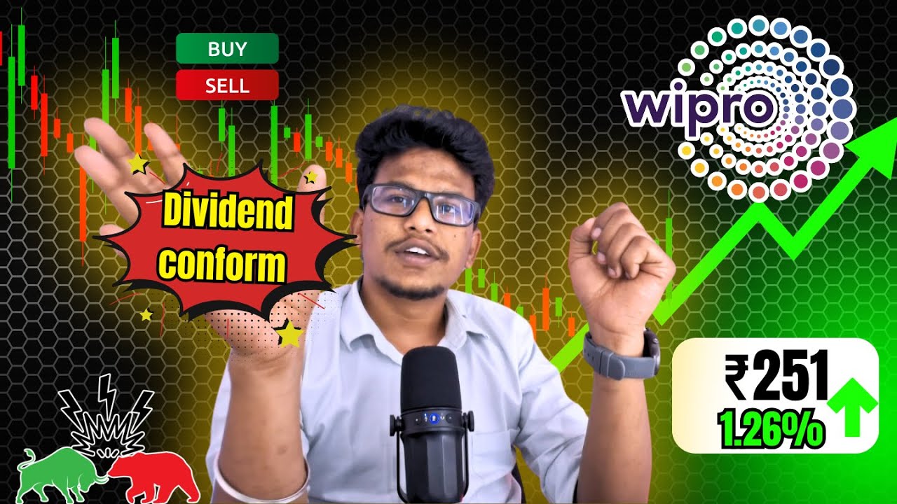 Wipro stock | 📈growth and dividend 💵 | share market news in Tamil