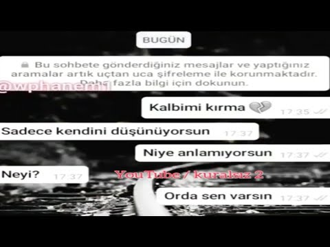 Milyonları Ağlatan Duygusal Whatsapp Konuşmaları Yeni #20 (😔🥀😭)