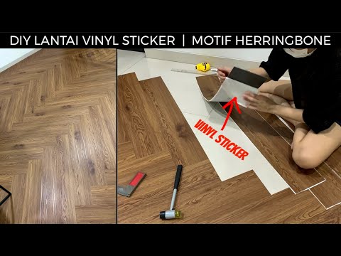 Video: Bisakah lantai papan vinil dipasang dengan pola herringbone?