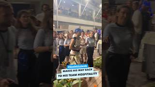 Some Team Celebrations For Mclaren And Daniel Riccardo After The Race In Singapore.