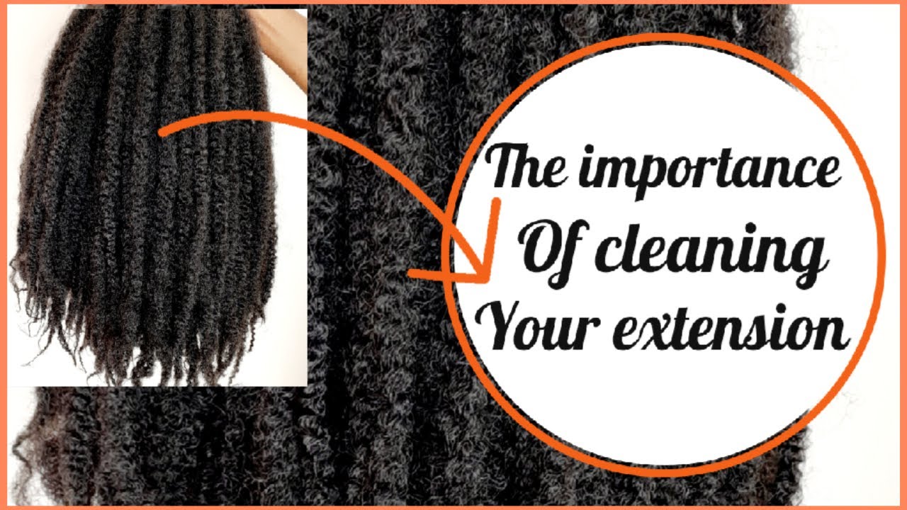 HOW TO PROPERLY CLEAN YOUR HAIR EXTENSIONS BEFORE USING IT FOR