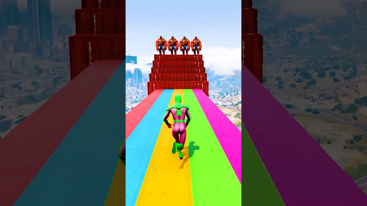 GTA 5 Epic Water Ragdolls | Spider-Man Jumps / Fails ep.13658 