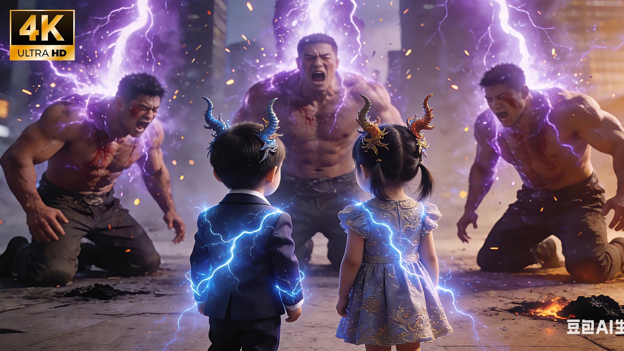 6살 쌍둥이, 용왕의 혈통이었단다! 타고난 초능력으로 누가 우리 엄마를 괴롭히면——죽도록 패버릴 거야！​#숏드라마 #인기숏드라마