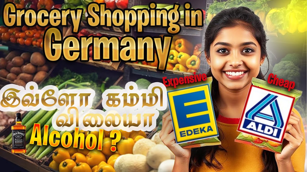 ஜெர்மனில மளிகை சாமான்கள் இவ்ளோ விலை அதிகமா ?!😱Shocking prices of All Items Revealed!