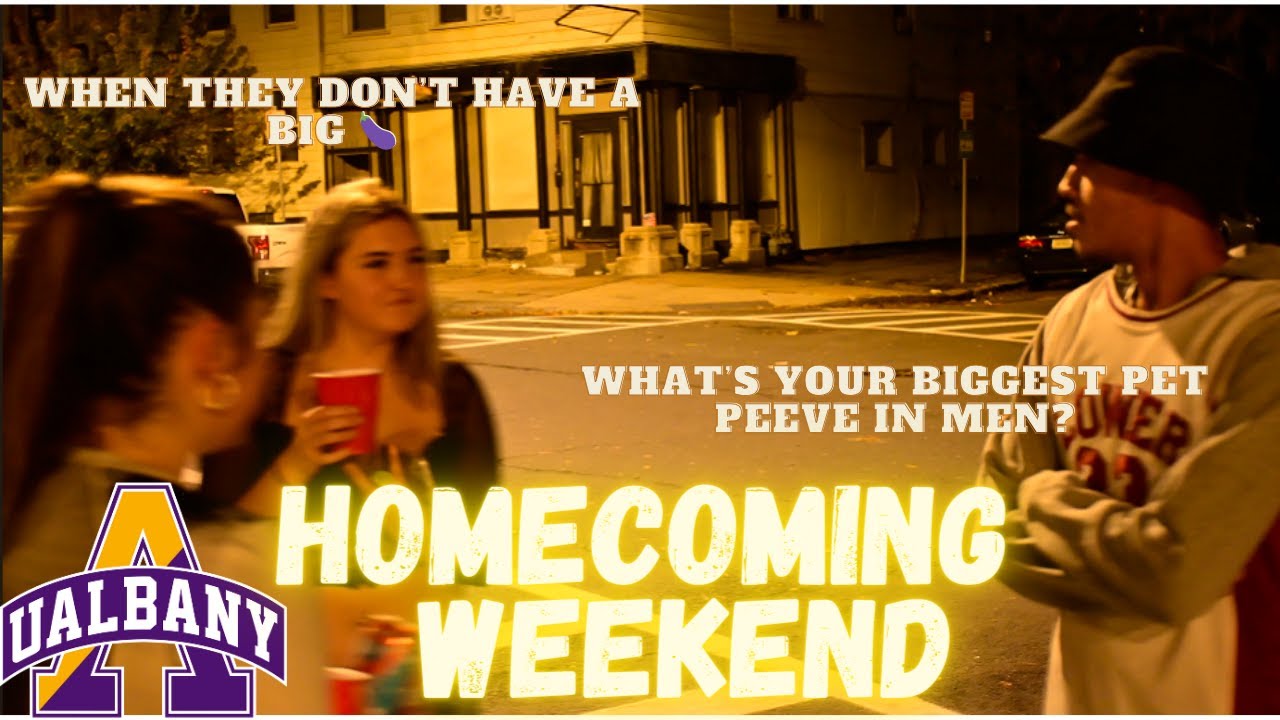 WHAT'S YOUR BIGGEST PET PEEVE IN MEN? (UALBANY EDITION) YouTube