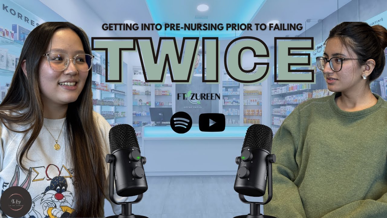 Getting Into Pre-Nursing | Failures and Lows | Journey from Pre-Pharmacy to Pre-Nursing