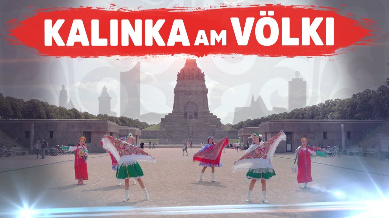 Russischer Tanz am Völkerschlachtdenkmal LEIPZIG  (Tanzensemble Kalinka)