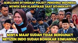 MALAYSIAN CRYING AFTER BEING ARRESTED BY POLICE?! APOLOGIES ARE USELESS NOW?! INDONESIAN NETIZENS...