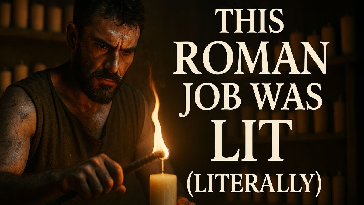 Forgotten Roman Jobs: The Dangerous Life of a Candle Crafter