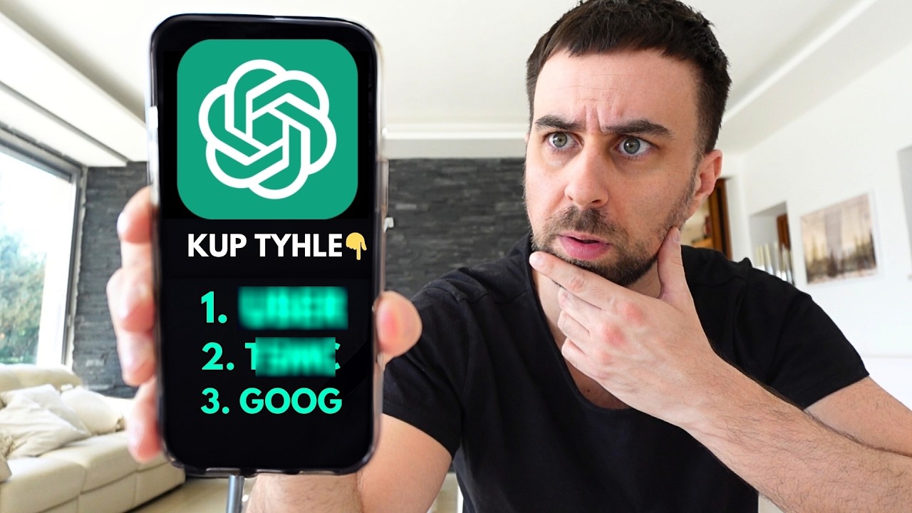 Zeptal jsem se AI jaké akcie nakoupit! (prý vydělám miliony)