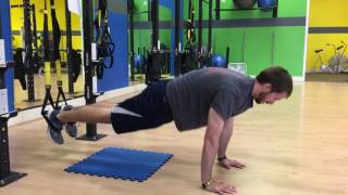 TRX atomic pike push-up