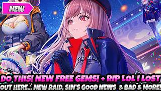 Do This New Free Gems Rip Lol, I Lost Out Here... New Raid Sins Good News Bad News Nikke