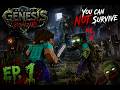 This Minecraft Zombie Apocalypse Is NOT Survivable | Biohazard Project Genesis Ep. 1