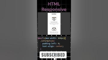 HTML Responsive | CSS | Web Tech | #shorts #viralshorts #coding