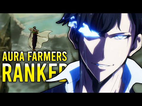 Anime's GREATEST Aura Farmers RANKED and EXPLAINED!