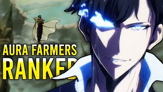 Anime's GREATEST Aura Farmers RANKED and EXPLAINED!