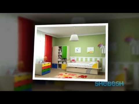 Оригинальная детская мебель для двоих!