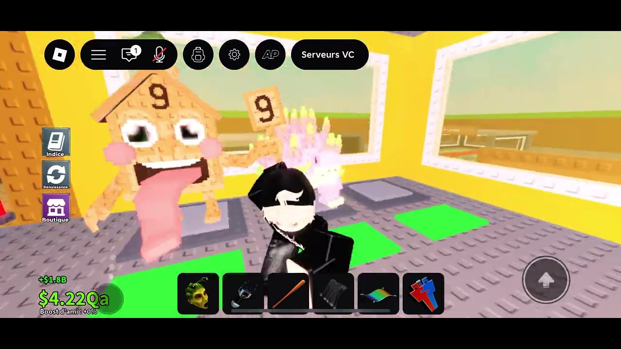 J’ouvre des lucky block secret