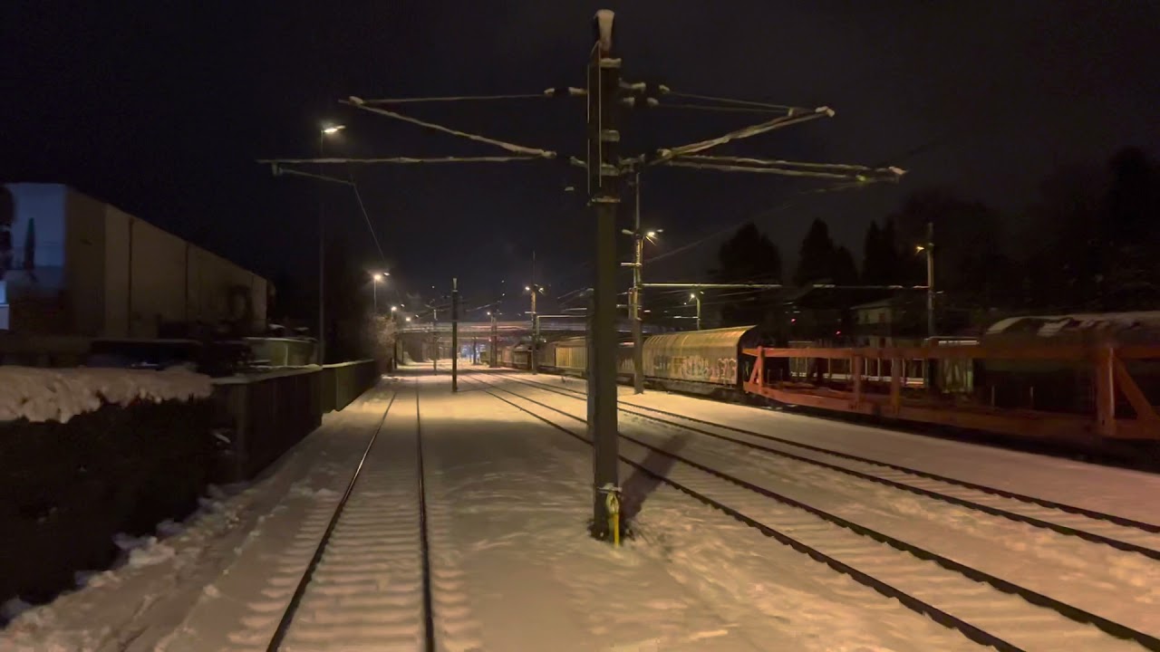 Führerstandsmitfahrt durch Salzburg Gnigl Vbf