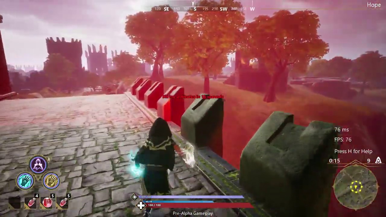 The best player of spellbreak destroying me.