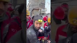 Ten year old girl named Cudi rescued after 147 hours in Hatay #TurkeySyriaEarthquake | #Shorts