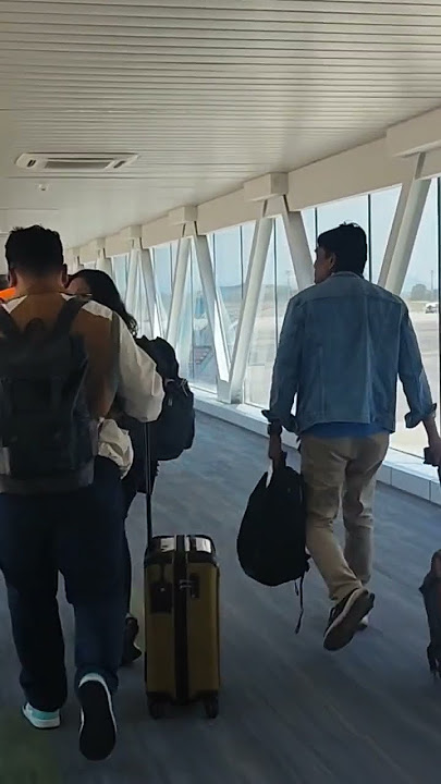 Penampakan terminal & garbarata baru Bandara Sulthan Hasanuddin Makassar #bandara #makassar