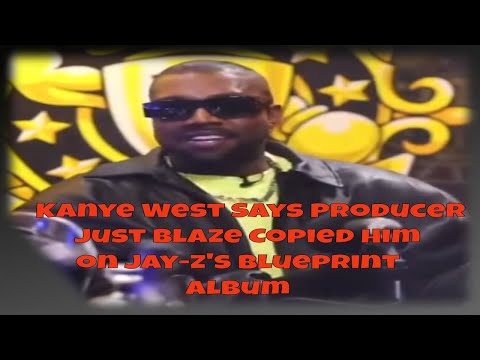 Kanye West Calls Producer Just Blaze A "Copy Cat" #KanyeWest #Ye #JustBlaze #Blueprint