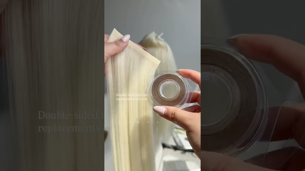 Tape for tape in weft | Single-sided tape & double-sided tape 