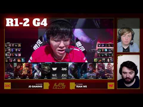 WE vs JDG - Game 4 | Round 1 S16 LPL Summer Playoffs 2026 | Team WE vs JD Gaming G4 full