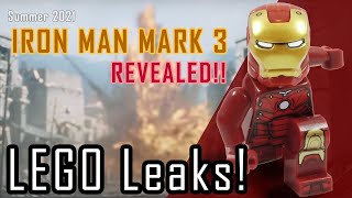 LEGO Summer 2021 Leaks - Iron Man Mark 3 from the new Marvel Iron Monger Mayhem set! On-hand review!