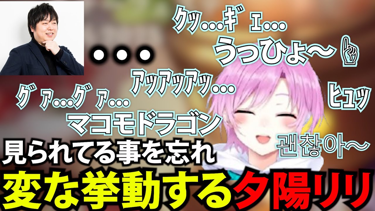 コーチング中に見られてる事を忘れて変な挙動をする夕陽リリ【にじさんじ/夕陽リリ/しゃるる/切り抜き/LOL】