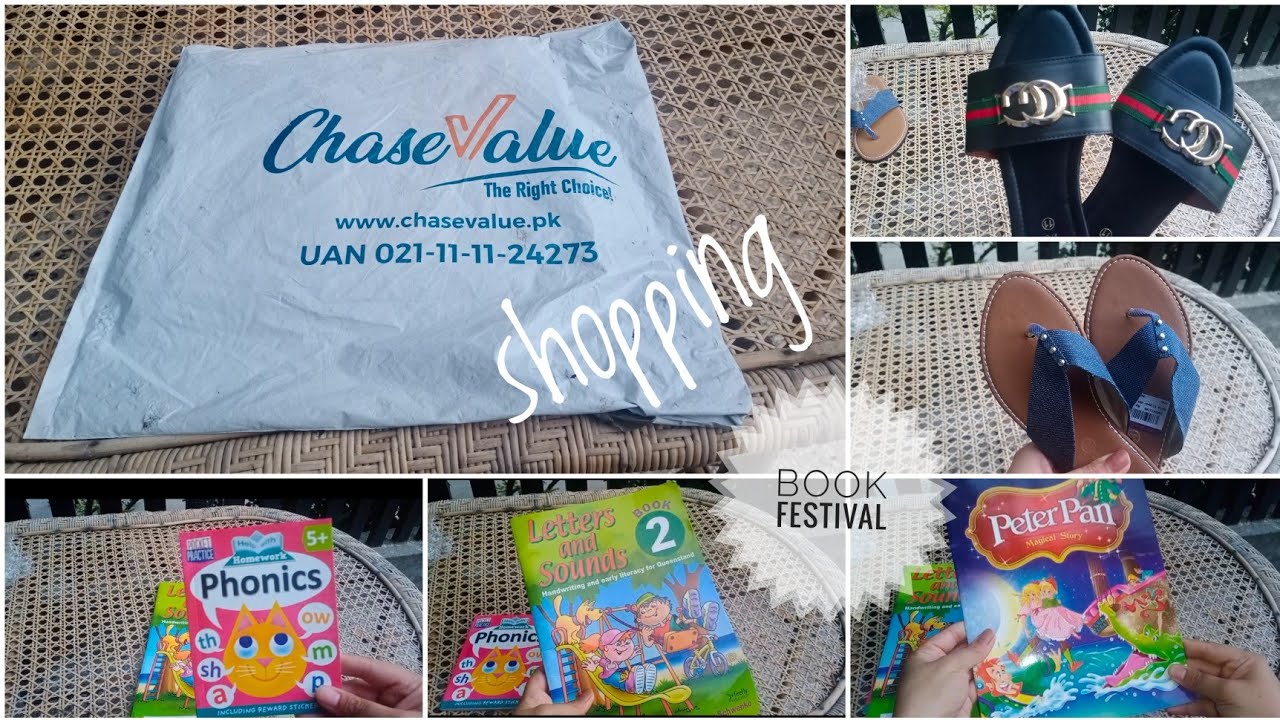 Chase value book festival mini shopping haul 
