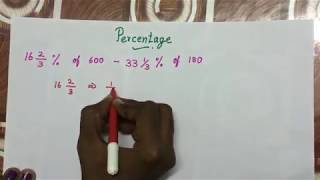 What is mean by 16 2/3 % ?