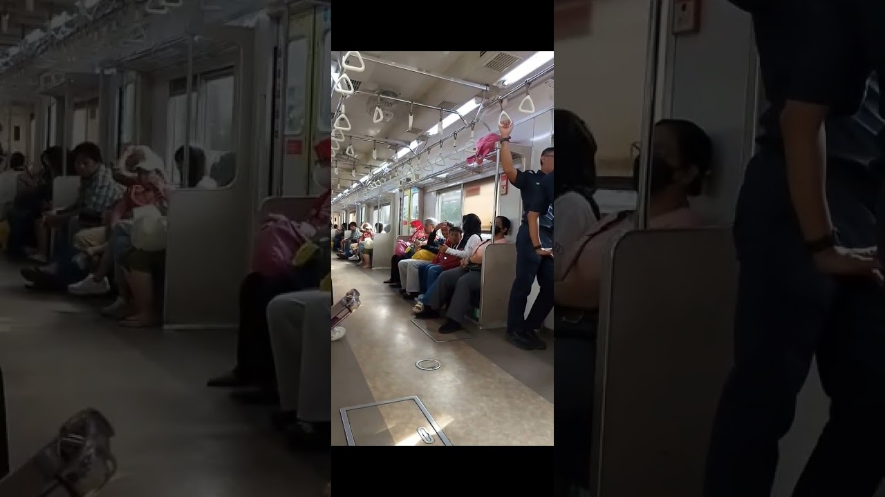 KRL commuter Line Depok Baru - pasar Minggu 