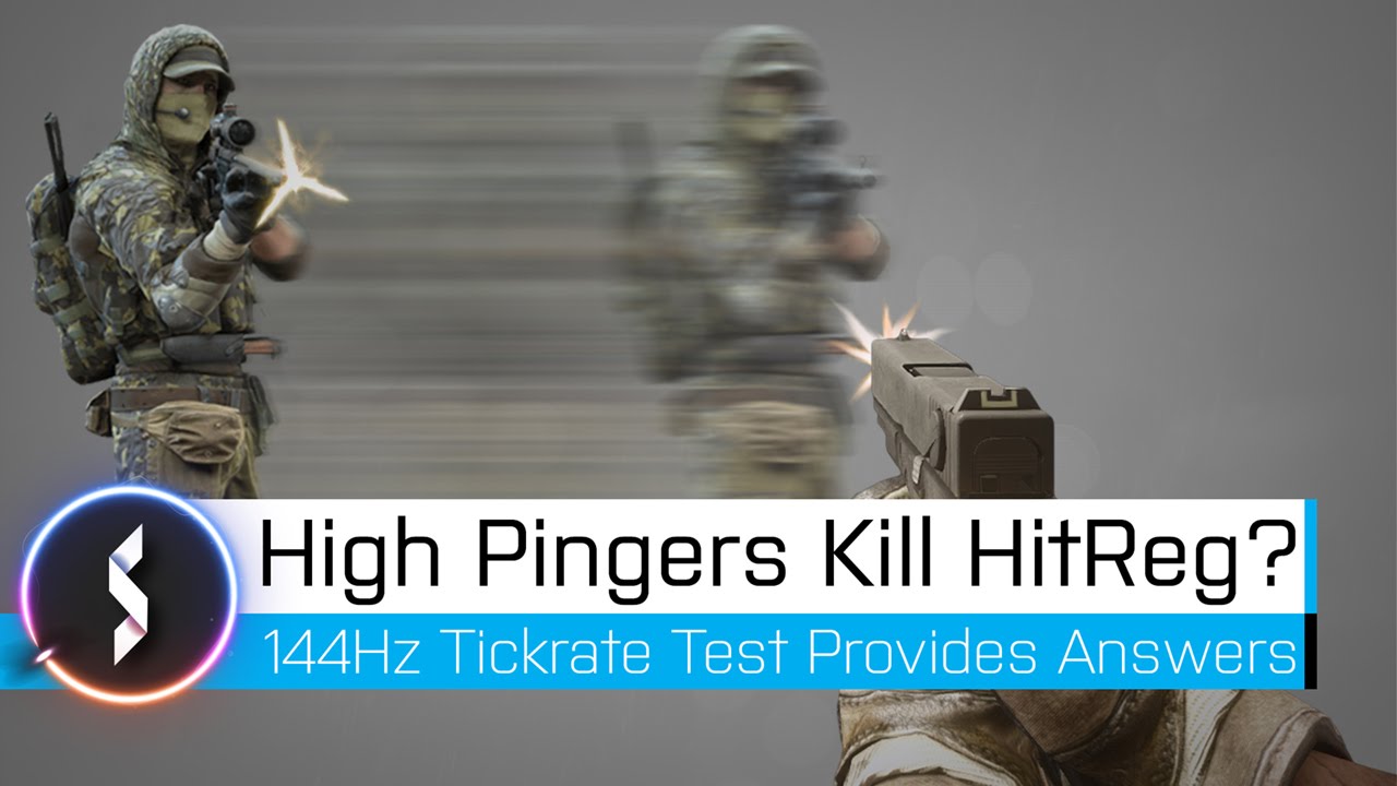 High Pingers Kill Hitreg? 144Hz Test Provides Answers