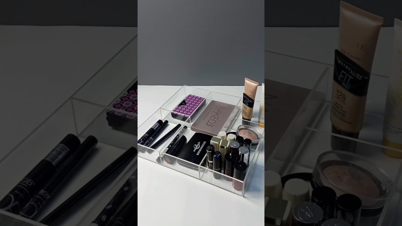 Stay organized and stylish with our Acrylic Drawer Organizer! ✨