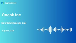 OKE Stock | Oneok Inc Q2 2025 Earnings Call