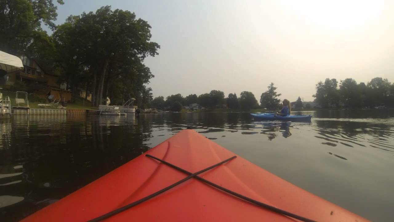 Barnes Lake Kayak GoPro Timelapse