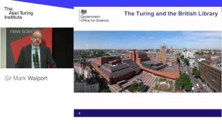 Turing Lecture: Sir Mark Walport, Artificial Intelligence and Public Services