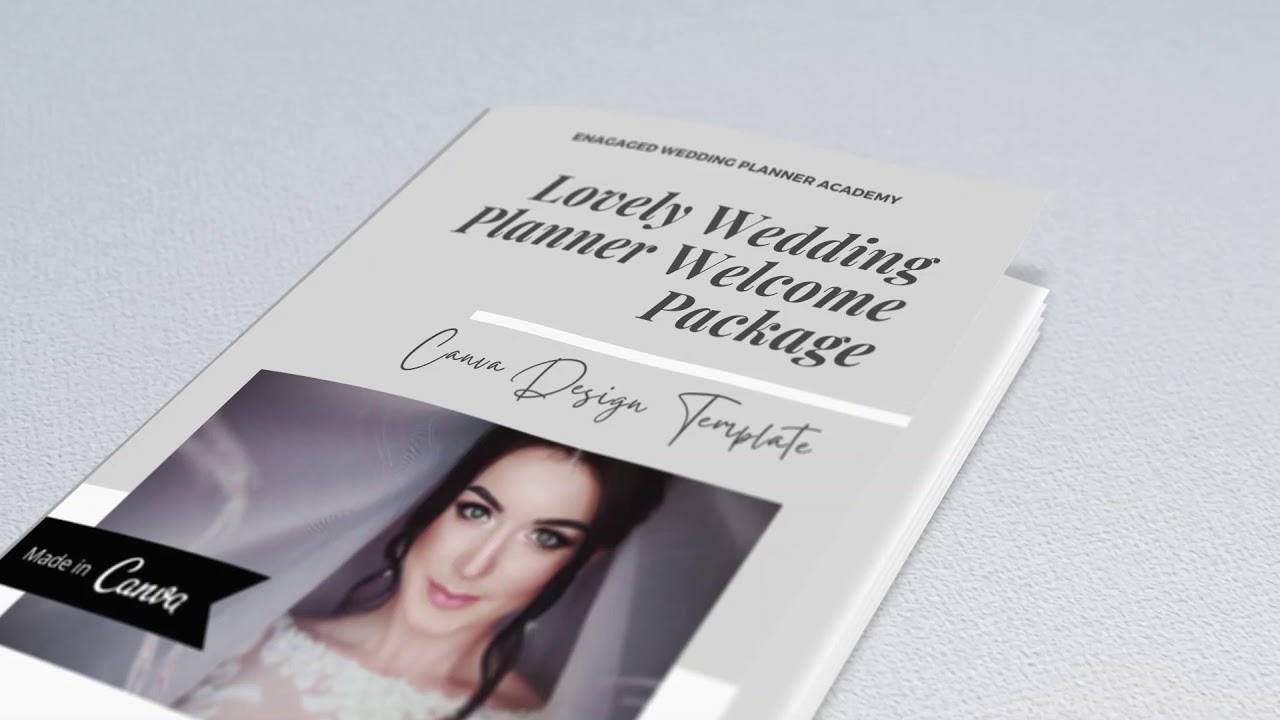 Lovely Wedding Planner Welcome Package Template