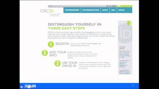 PLoS, ORCiD and Article Level Metrics