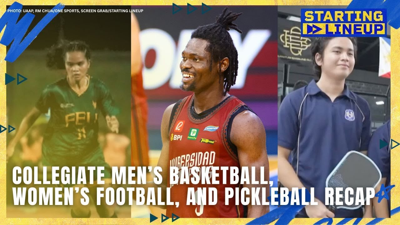 Recap of Collegiate Men’s Basketball, Women’s Football & Pickleball | STARTING LINEUP | FULL EPISODE