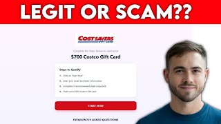 Costcards.com Scam Alert – Free $700 Costco Gift Card Fake?